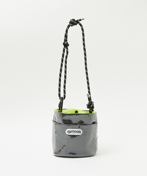 abahouse mavie（アバハウスマヴィ）の「【OUTDOOR】 Tyvek x PVC Bucket（ショルダーバッグ・レディース・ブラック/グレー・フリー）」の8枚目の写真