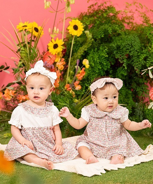 【セール】Strawberry Feastエプロンつきショートオール【日本製】(ロンパース)|sense of wonder(センスオブワンダー) 【セール】Strawberry Feastエプロンつきショートオール【日本製】(ロンパース)|sense of wonder(センスオブワンダー)