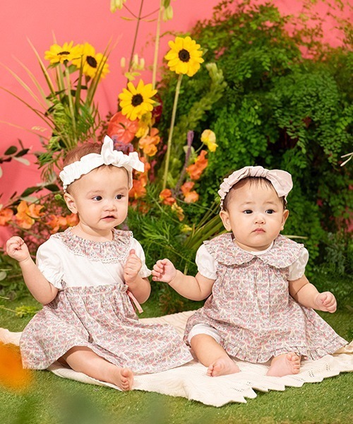 【セール】Strawberry Feastエプロンつきショートオール【日本製】(ロンパース)|sense of wonder(センスオブワンダー) 【セール】Strawberry Feastエプロンつきショートオール【日本製】(ロンパース)|sense of wonder(センスオブワンダー)