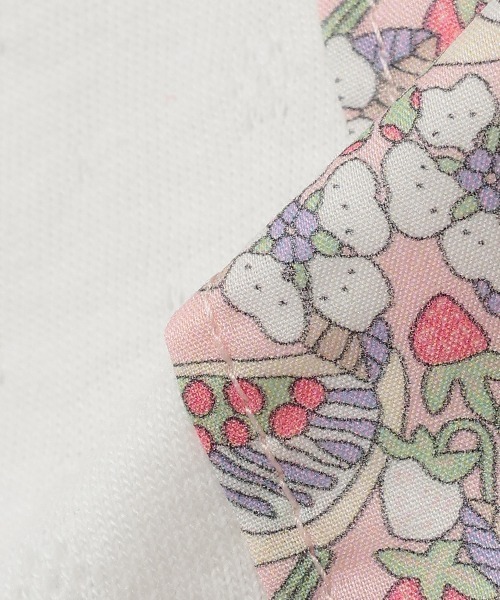 【セール】Strawberry Feastエプロンつきショートオール【日本製】(ロンパース)|sense of wonder(センスオブワンダー) 【セール】Strawberry Feastエプロンつきショートオール【日本製】(ロンパース)|sense of wonder(センスオブワンダー)