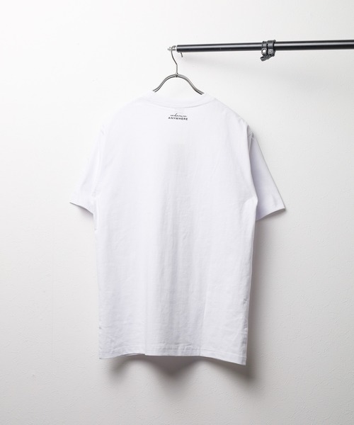 NO WAY（ノーウェイ）の「/PTショートスリーブ/コットンTシャツ（Tシャツ/カットソー・メンズ・ベージュ/ホワイト系1/ホワイト系2/ホワイト系3/ブラック系1/ブラック系2/ブラック系3/ブルー系/ライトグリーン・LARGE/MEDIUM）」の17枚目の写真