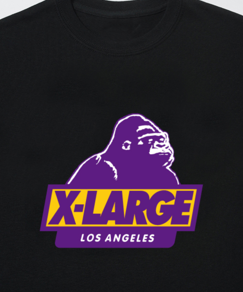 XLARGE（エクストララージ）の「S/S TEE SLANTED OG（Tシャツ/カットソー・メンズ・ブラック/ホワイト・MEDIUM/X-LARGE/SMALL/LARGE）」の3枚目の写真
