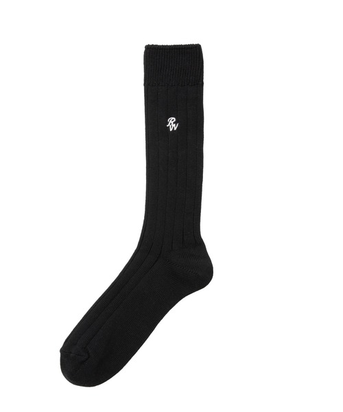 ROTTWEILER（ロットワイラー）の「R9 PURPLE SOX（ソックス/靴下・メンズ・ブラック/ホワイト・ONE SIZE）」の2枚目の写真