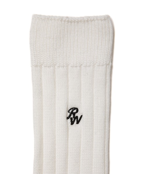 ROTTWEILER（ロットワイラー）の「R9 PURPLE SOX（ソックス/靴下・メンズ・ブラック/ホワイト・ONE SIZE）」の4枚目の写真