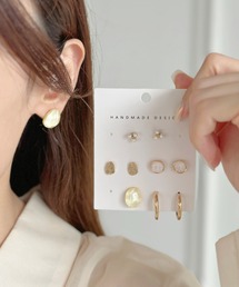 【5set】ピアスアソートセット-pierce Assorted set-