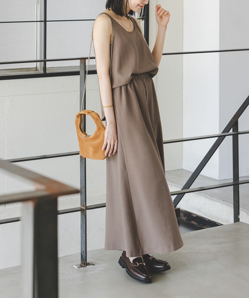美品★noble★ノーブルツーピース ノーブル NOBLE 《追加》ニットライクジョーゼット2way