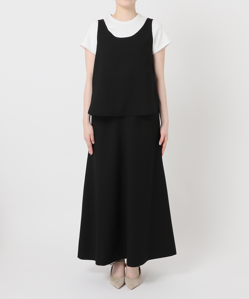 美品★noble★ノーブルツーピース ノーブル NOBLE 《追加》ニットライクジョーゼット2way