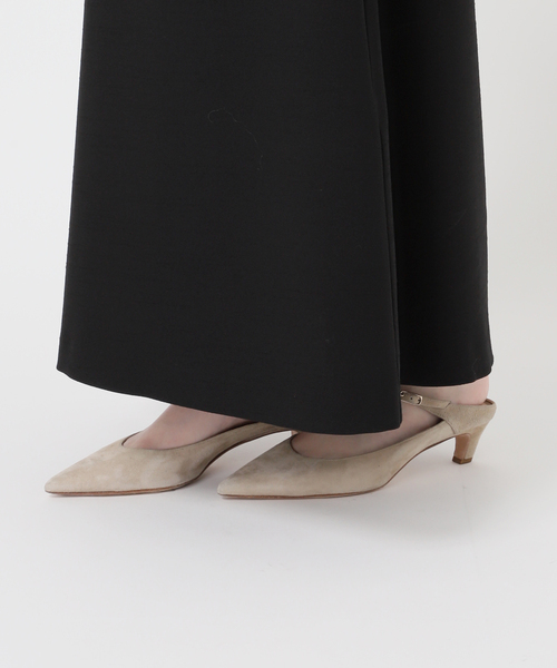 Noble（ノーブル）の「ウールMIXツイルレイヤードワンピース（ワンピース・レディース・ブラック/ブラウン・36/38）」の5枚目の写真