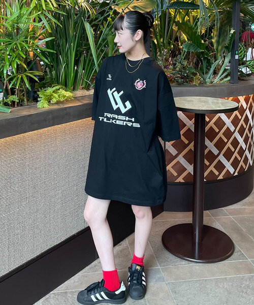 CIAOPANIC(チャオパニック)の「【ユニセックス】スーパーBIGゲームTEE(Tシャツ/カットソー・レディース・ブラック/ネイビー/レッド/ホワイト・FREE)」の19枚目の写真