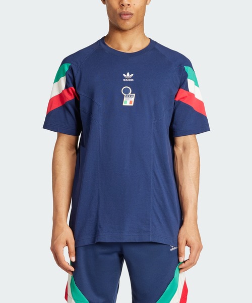 adidas originals イタリア オリジナルス 半袖Tシャツ adidas(アディダス)の「イタリア オリジナルス 半袖Tシャツ