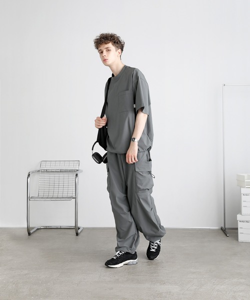 エゴトリッピング プルオーバー ドローコード TAILORED SHIRT