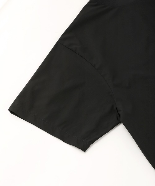 EPIC(エピック)の「SOLOTEX 撥水 ドローコードテックプルオーバー(Tシャツ/カットソー・メンズ・チャコール/ネイビー/ブラック・S/M/L/XL)」の5枚目の写真