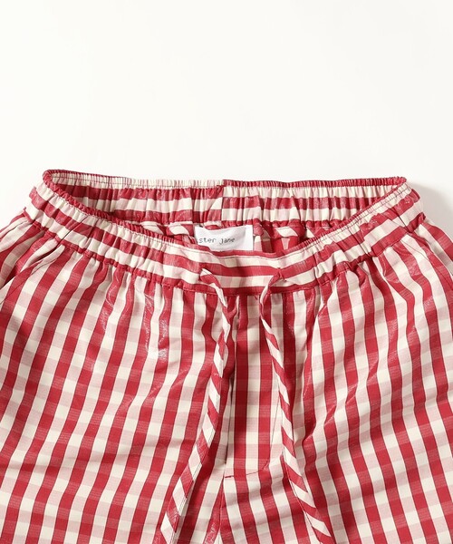 Ray BEAMS（レイビームス）の「S/J_GinghamShort（その他パンツ・レディース・レッド・SMALL）」の5枚目の写真