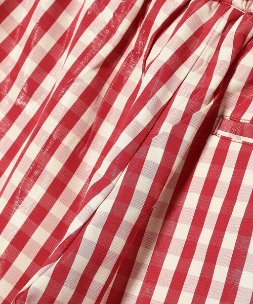 Ray BEAMS（レイビームス）の「S/J_GinghamShort（その他パンツ・レディース・レッド・SMALL）」の4枚目の写真
