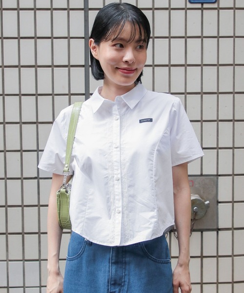 3.3 Field Trip （3.3フィールドトリップ）の「3.3 Field Trip／レースキリカエシャツ（シャツ/ブラウス・レディース・ブルー/ホワイト・FREE）」の20枚目の写真