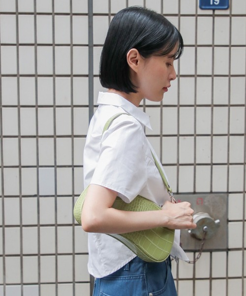 3.3 Field Trip （3.3フィールドトリップ）の「3.3 Field Trip／レースキリカエシャツ（シャツ/ブラウス・レディース・ブルー/ホワイト・FREE）」の19枚目の写真