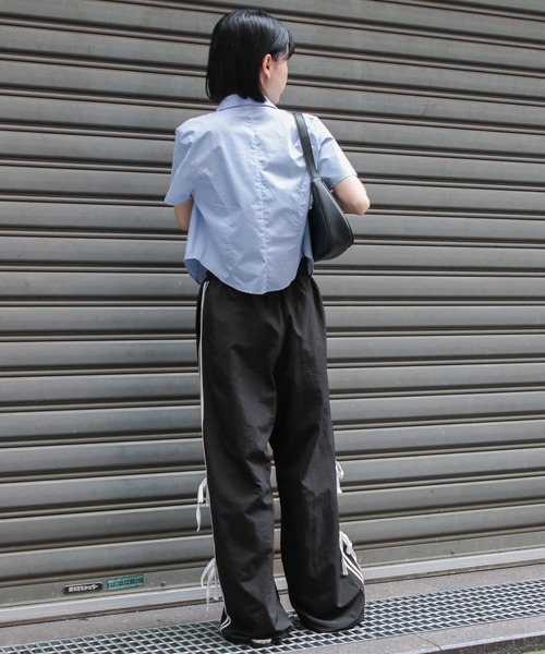 3.3 Field Trip （3.3フィールドトリップ）の「3.3 Field Trip／レースキリカエシャツ（シャツ/ブラウス・レディース・ブルー/ホワイト・FREE）」の16枚目の写真