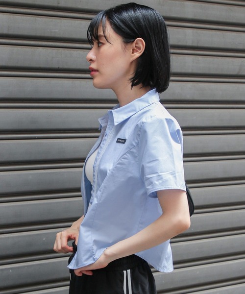 3.3 Field Trip （3.3フィールドトリップ）の「3.3 Field Trip／レースキリカエシャツ（シャツ/ブラウス・レディース・ブルー/ホワイト・FREE）」の14枚目の写真