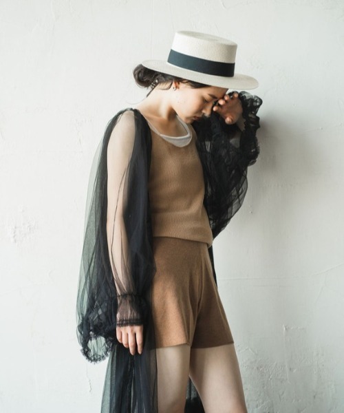 ORIENT（オリエント）の「SOMB. CANOUTIER PANAMA（ハット・レディース・ナチュラル・56/58/60）」の21枚目の写真