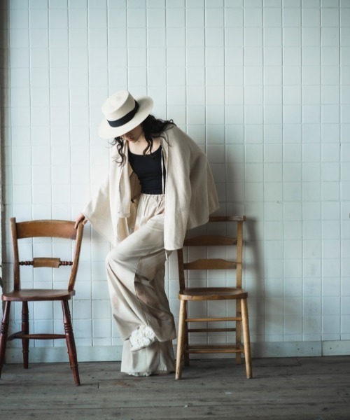 ORIENT（オリエント）の「SOMB. CANOUTIER PANAMA（ハット・レディース・ナチュラル・56/58/60）」の16枚目の写真