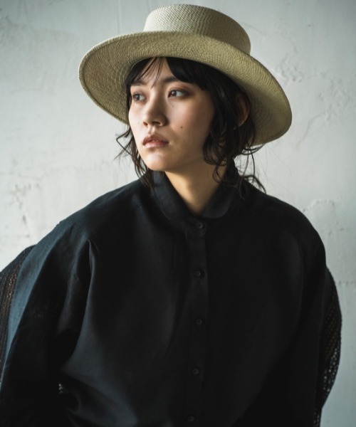 ORIENT（オリエント）の「SOMB. CANOUTIER PANAMA（ハット・レディース・ナチュラル・56/58/60）」の18枚目の写真