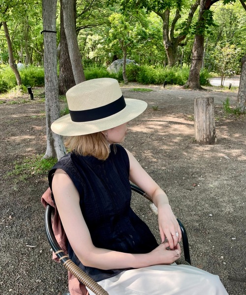 ORIENT（オリエント）の「SOMB. CANOUTIER PANAMA（ハット・レディース・ナチュラル・56/58/60）」の8枚目の写真