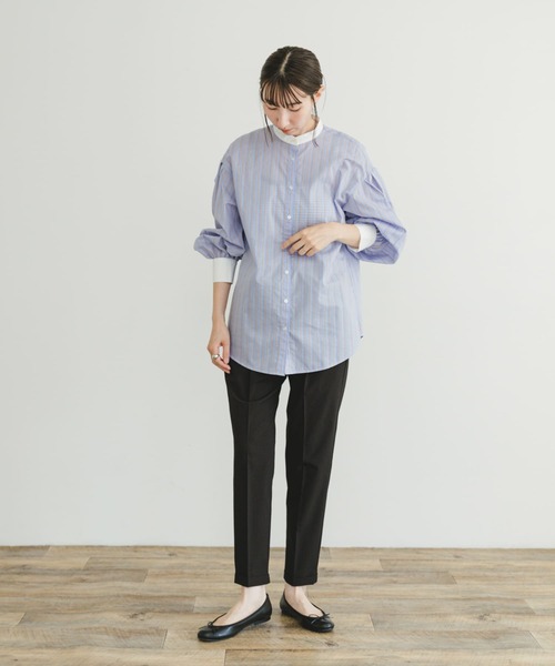 ITEMS URBANRESEARCH（アイテムズ アーバンリサーチ）の「テーパードイージーパンツ（その他パンツ・レディース・チャコールグレー/ライトカーキ/ブラック・FREE）」の10枚目の写真