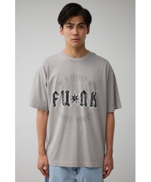 AZUL by moussy（アズールバイマウジー）の「FUNKロックTシャツ（Tシャツ/カットソー・メンズ・ブラック系その他2/ネイビー/ホワイト/ライトブラック/ライトグレー・FREE）」の19枚目の写真