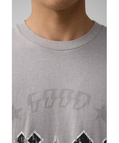 AZUL by moussy（アズールバイマウジー）の「FUNKロックTシャツ（Tシャツ/カットソー・メンズ・ブラック系その他2/ネイビー/ホワイト/ライトブラック/ライトグレー・FREE）」の22枚目の写真