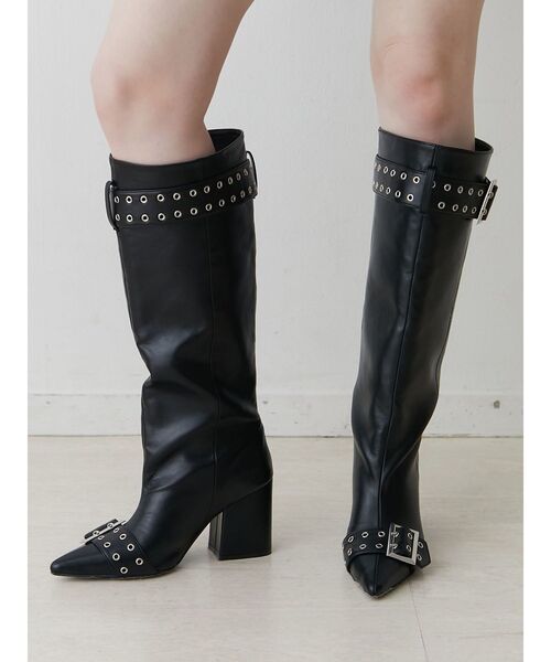 jouetie ベルトカバーブーツ Lサイズ jouetie（ジュエティ） ブーツ ベルトカバーブーツ 厚底 靴 レディース