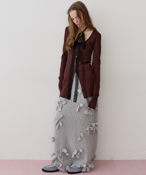 アイカツカード　ロマンティックビジューリボンニット　1枚 アイカツカード ロマンティックビジューリボンニット