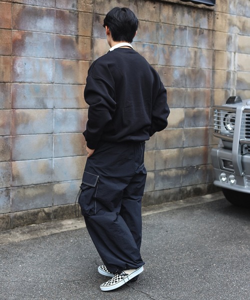 SPINNS（スピンズ）の「ストリート/裏起毛スウェット OBAKE（スウェット・メンズ・ブルー/オフホワイト/アッシュグレー/ブラック・ONESIZE）」の12枚目の写真