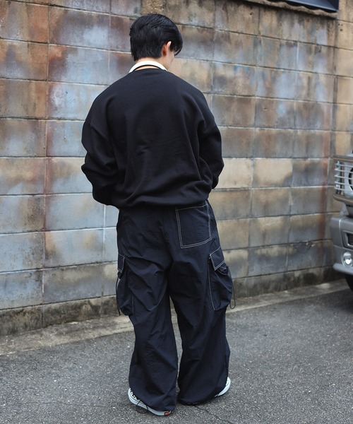 SPINNS（スピンズ）の「ストリート/裏起毛スウェット OBAKE（スウェット・メンズ・ブルー/オフホワイト/アッシュグレー/ブラック・ONESIZE）」の13枚目の写真