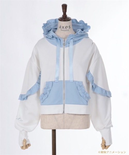 ふたりはプリキュア axes femme キュアホワイト パーカー ふたりはプリキュア／パーカー | outlet | axes femme online shop