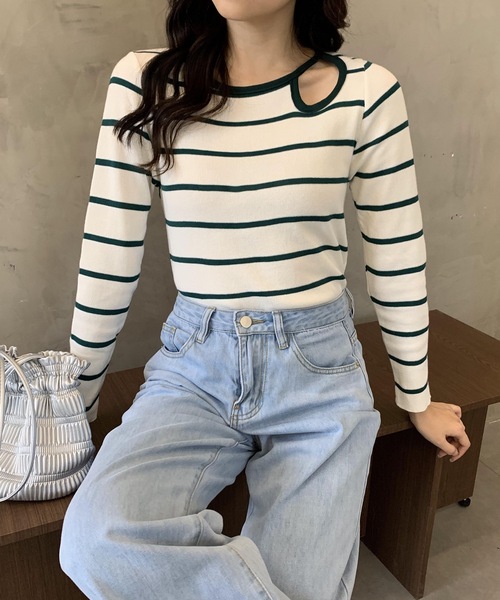 DECEMBERMAY♥️長袖トップス ディセンバーメイ ゴルフウェアトップス 長袖Tシャツ ユニ