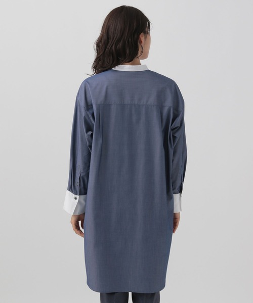 セール】＜スタイリスト福田麻琴さんコラボ＞アイロンいらずクレリック