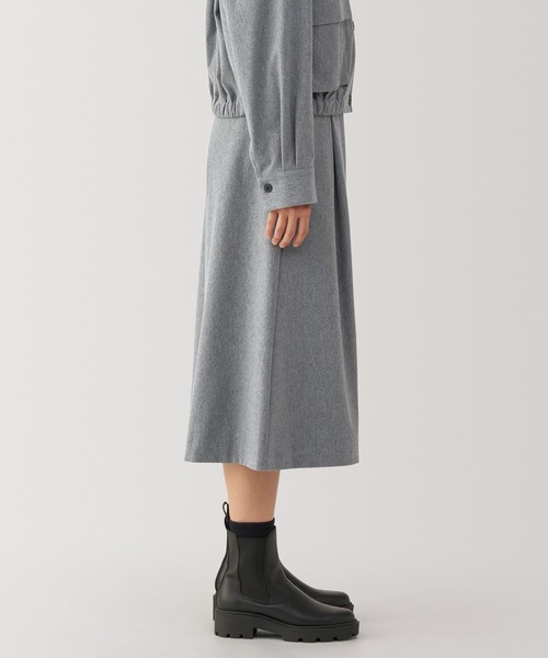 無印良品（ムジルシリョウヒン）の「婦人　ストレッチ起毛クロップドパンツ（その他パンツ・レディース・ダークブラウン/ブラック/グレー・L/M）」の21枚目の写真