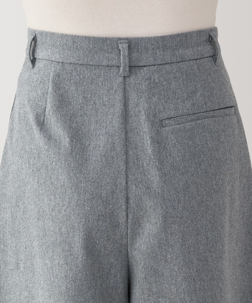 無印良品（ムジルシリョウヒン）の「婦人　ストレッチ起毛クロップドパンツ（その他パンツ・レディース・ダークブラウン/ブラック/グレー・L/M）」の15枚目の写真