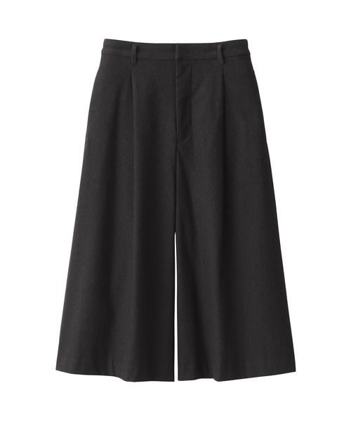 無印良品（ムジルシリョウヒン）の「婦人　ストレッチ起毛クロップドパンツ（その他パンツ・レディース・ダークブラウン/ブラック/グレー・L/M）」の5枚目の写真