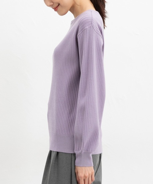 セール】ヒアルロン酸ボートネックニット（ニット/セーター）｜Honeys