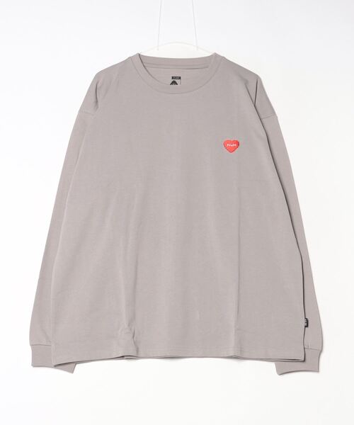 POLeR（ポーラー）の「【ムラサキスポーツ限定】POLER/ポーラー ロンT/長袖 ビックシルエット 刺繍ロゴ  吸汗速乾 249MCV0050（Tシャツ/カットソー・メンズ・ホワイト/グレー/ブラック・M/XL/L）」の22枚目の写真