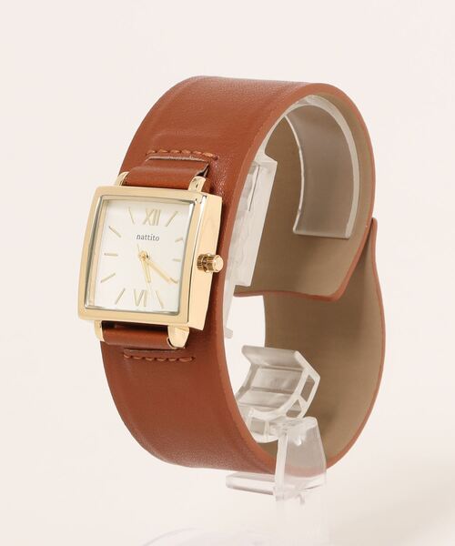 nattito（ナティート）の「〈nattito/ナティート〉クルント（アナログ腕時計・レディース・ブラック/ライトグレー/ブラウン/ダークグレー・ONE SIZE）」の14枚目の写真