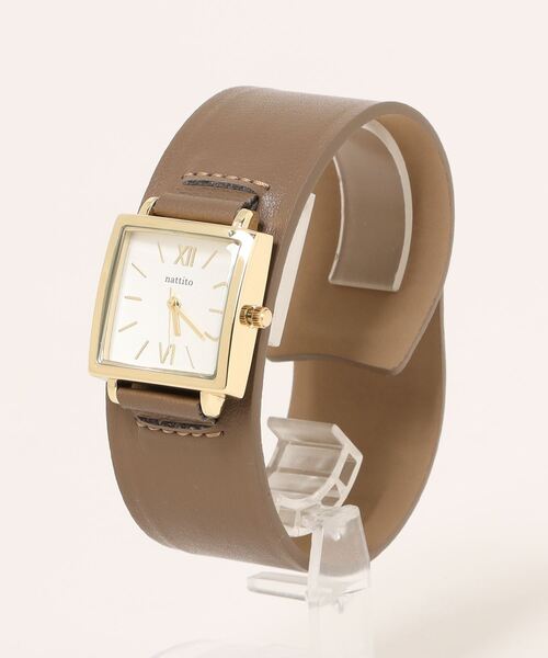 nattito（ナティート）の「〈nattito/ナティート〉クルント（アナログ腕時計・レディース・ブラック/ライトグレー/ブラウン/ダークグレー・ONE SIZE）」の15枚目の写真