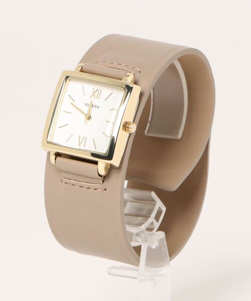 nattito（ナティート）の「〈nattito/ナティート〉クルント（アナログ腕時計・レディース・ブラック/ライトグレー/ブラウン/ダークグレー・ONE SIZE）」の16枚目の写真