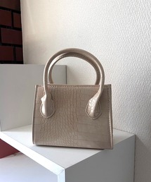 merrylatte | クロコダイルスクエアショルダーバッグ(ショルダーバッグ)