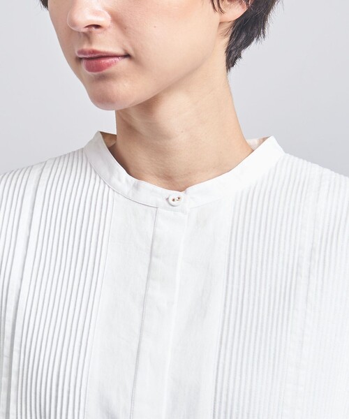 【美品】フィータ ★Trinity ピンタックブラウス ユナイテッドアローズ別注 Pheeta（フィータ）の「【別注】＜Pheeta＞Trinity シャツ（シャツ