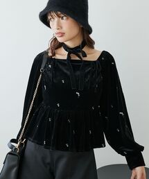 チョーカーセットベロアトップス