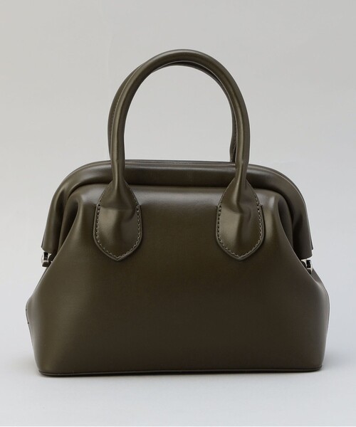 coen(コーエン)の「がま口ミニボストンバッグ(ボストンバッグ・レディース・ブラック/オリーブ・FREE)」の4枚目の写真