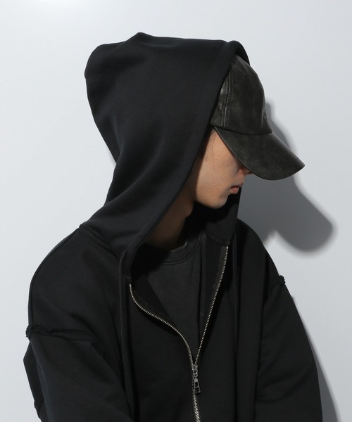 HARE(ハレ)の「レザーキャップ(HARE)(キャップ・メンズ・ブラック・FREE)」の15枚目の写真