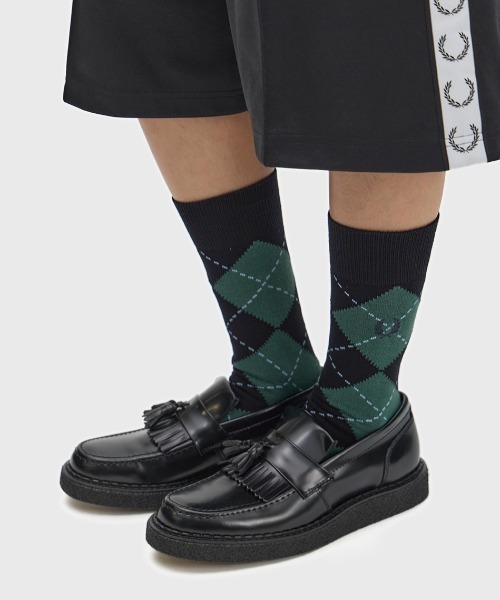 FRED PERRY（フレッドペリー）の「George Cox Tassel Loafer Leather